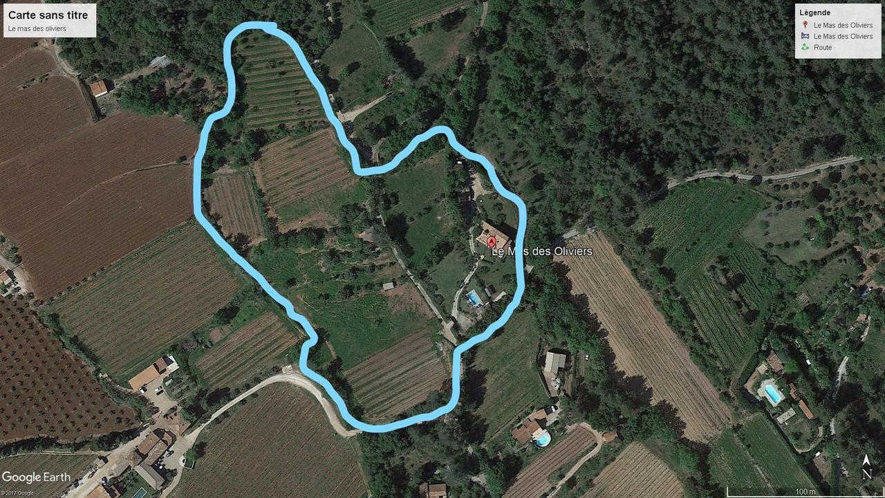 Le Mas Des Oliviers Puget-Ville Εξωτερικό φωτογραφία